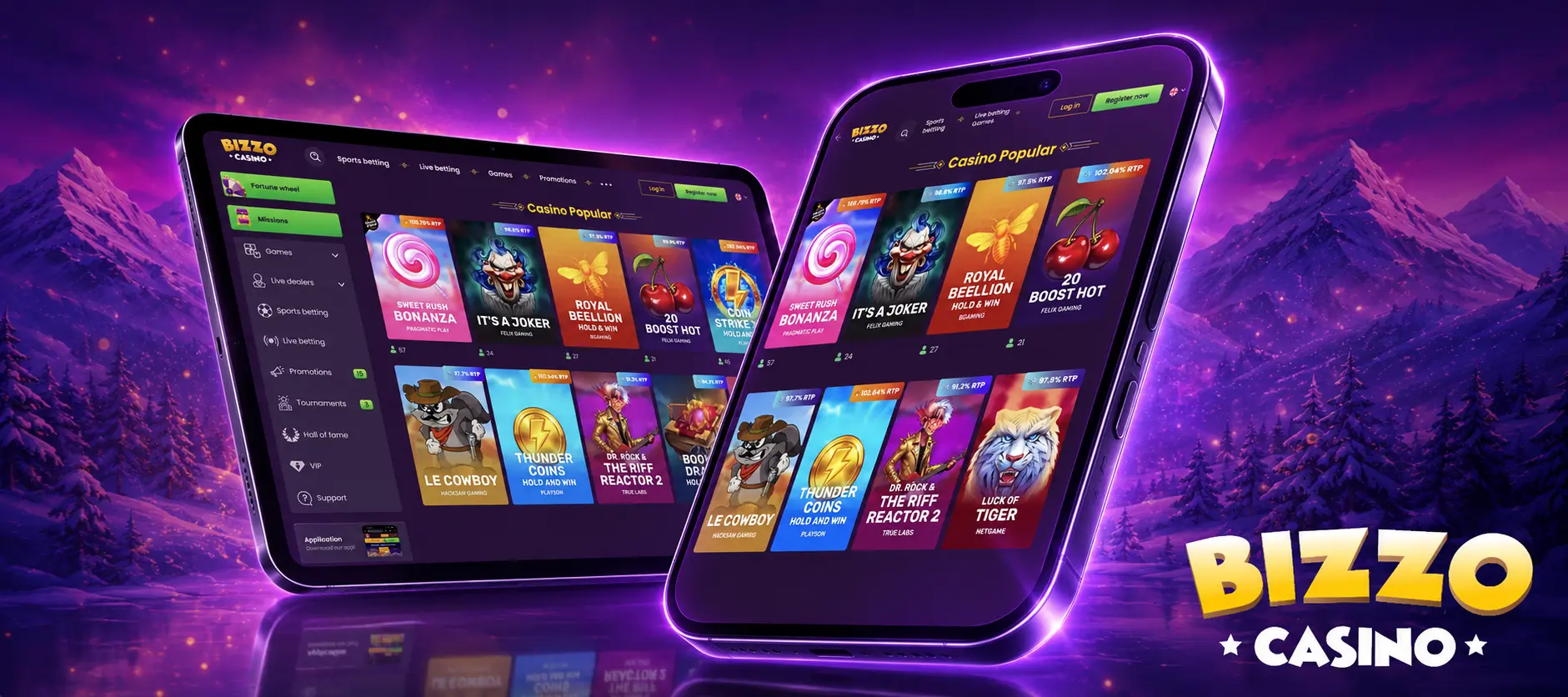 Týždenné promo akcie Bizzo Casino
