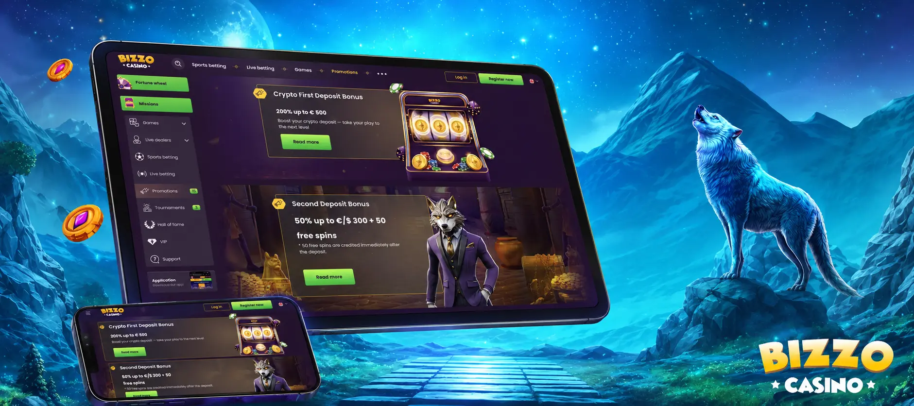 Ako začať hrať automaty v Bizzo Casino